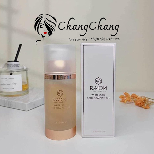 Sữa Rửa Mặt Tế Bào Gốc Rmon White Label Gold Cleansing Gel 120ml