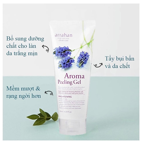 Hình ảnh minh họa củaGel Tẩy Tế Bào Chết Arrahan Vị Lavender