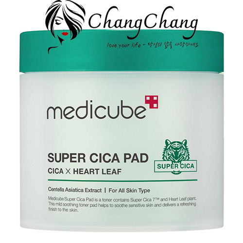 Toner Pad Super Cica Pad (Vegan) Medicube 150g / 70 miếng