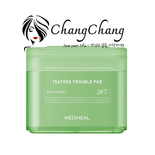 Hình ảnh minh họa củaToner Pad Mediheal Teatree Trouble Pad(xanh lá)