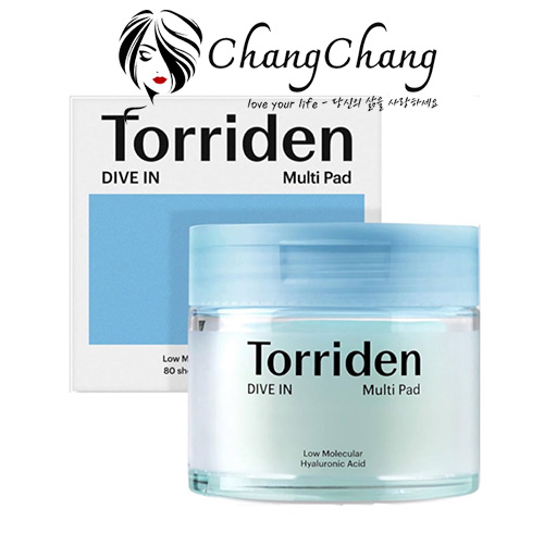 Toner Pad Cấp ẩm, Làm Mềm Mịn Da Torriden DIVE IN Multi Pad 160ml (80 miếng)