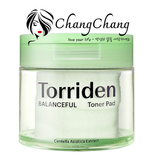 Tomer Pad Dịu Da Torriden Balanceful Centella Asiatica Extract Toner Pad 160ml (60 miếng)