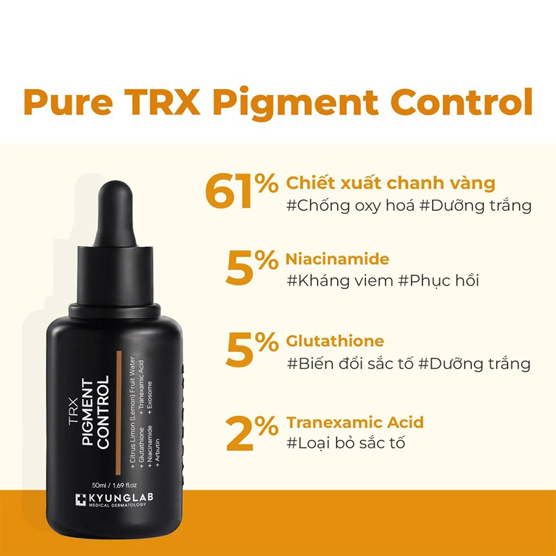 Hình ảnh minh họa củaKyung Lab Tinh chất TRX Pigment Control 50ml