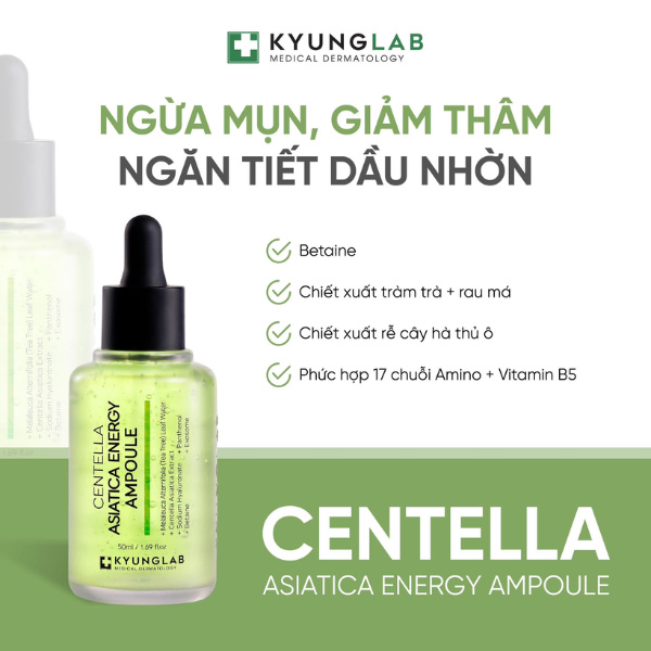 Hình ảnh minh họa củaKyung Lab Tinh chất Centella Asiatica Energy Ampoule 50ml