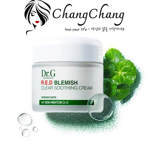 Kem Dưỡng Dr.G Cấp Ẩm Và Phục Hồi Sâu Cho Da 70ml R.E.D Blemish Clear Soothing Cream