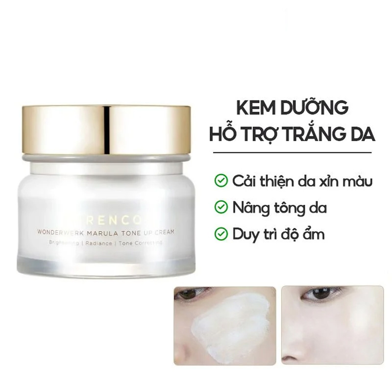 Hình ảnh minh họa củaKem Dưỡng Da Ban Ngày Forencos Wonderwerk Marula Tone Up (Màu trắng)