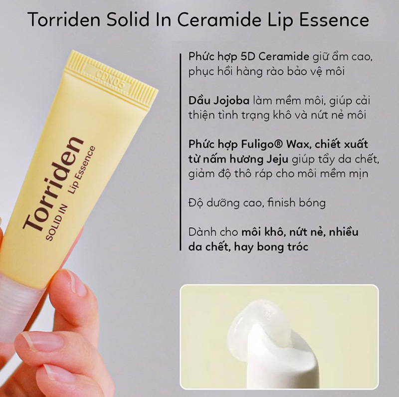 Hình ảnh minh họa củaDưỡng Môi Torriden Ceramide Lip Essence 11ml