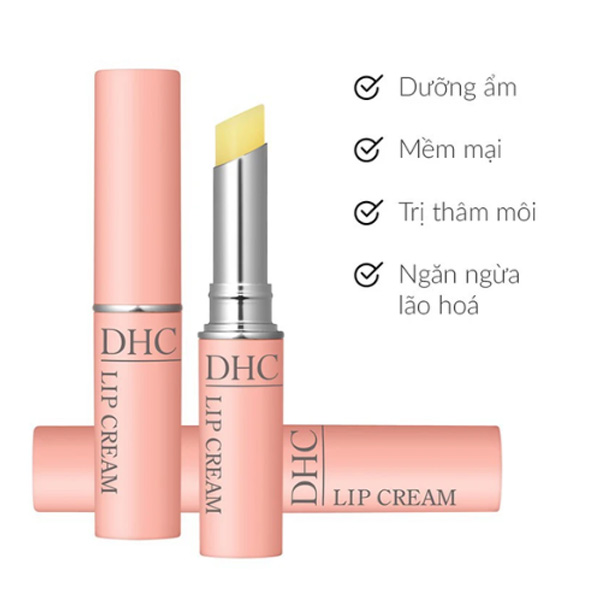 Hình ảnh minh họa củaSon Dưỡng Môi DHC Không Màu Giảm Thâm Môi Lip Cream