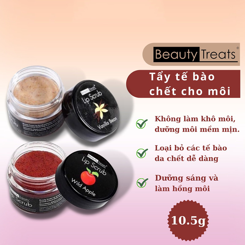 Hình ảnh minh họa củaTẩy tế bào chết môi Beauty Treats Lip Scrub