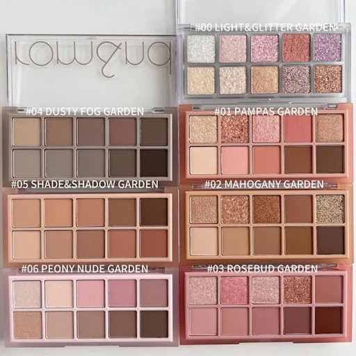 Hình ảnh minh họa củaPhấn Mắt 10 Ô Romand Better Than Palette 003 Rosebud Garden