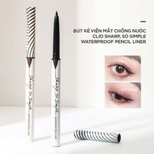 Hình ảnh minh họa củaChì Kẻ Viền Mắt Clio Sharp So Simple Waterproof Pencil Liner 0.14g