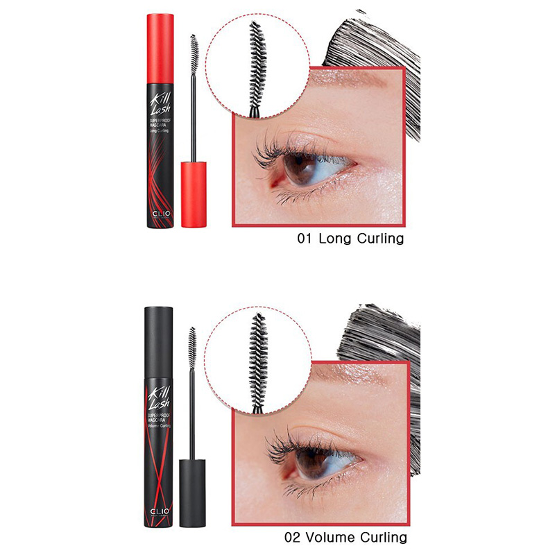 Hình ảnh minh họa củaMascara Chải Mi Chống Trôi Clio Kill Lash Superproof Mascara 01 Long curling