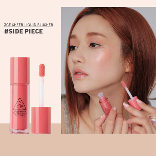 Hình ảnh minh họa củaMá Hồng Kem 3Ce Sheer Liquid Blusher Side Piece