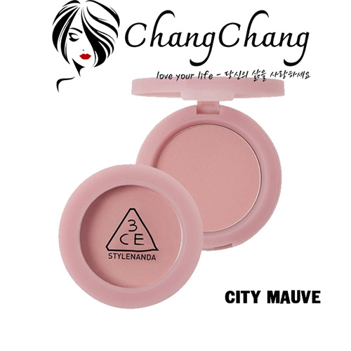 Phấn Má Hồng 3CE Face Blush Split Second Edition City Mauve