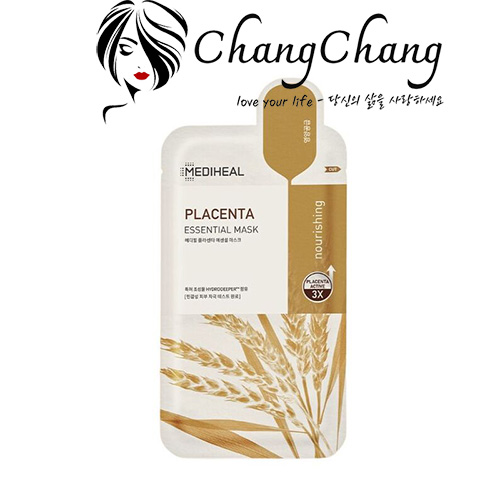 Hình ảnh minh họa củaMặt Nạ Mediheal Nhau Thai Cừu Phục Hồi Da 24ml Placenta Essential Mask