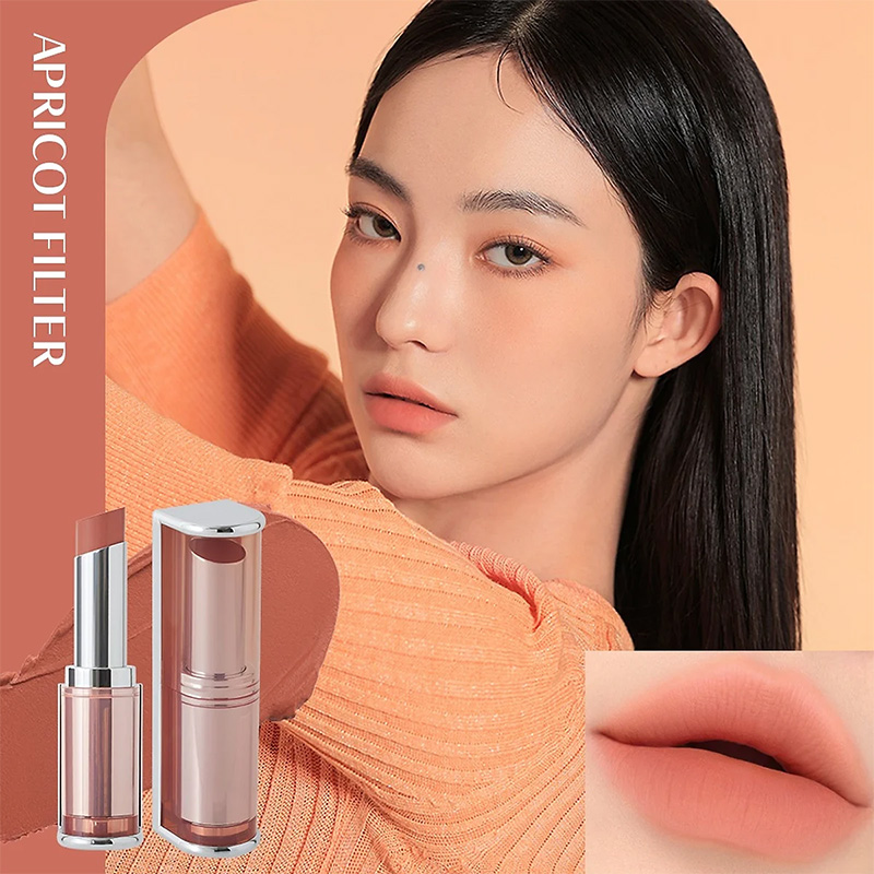 Hình ảnh minh họa củaSon Thỏi 3CE Blur Matte Lipstick - #Apricot Filter