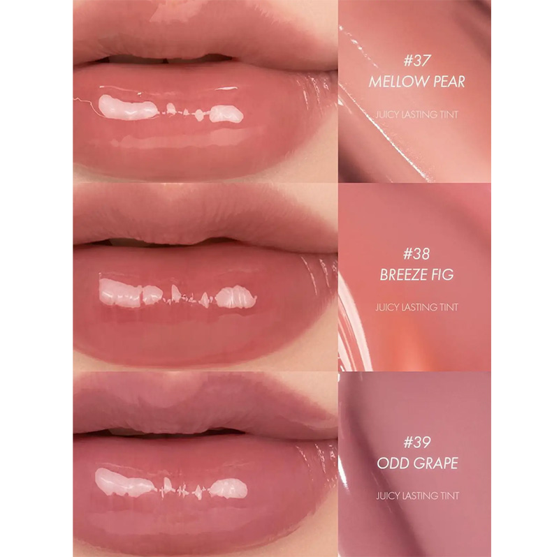 Hình ảnh minh họa củaSon Tint Bóng Romand Juicy Lasting Tint #39 ODD GRAPE