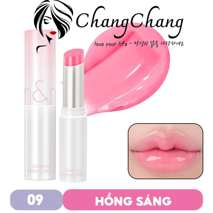 Son Dưỡng Romand Glasting Melting Balm Có Màu Thuần Chay #09 Peonies