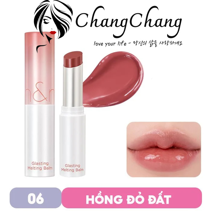 Son Dưỡng Romand Glasting Melting Balm Có Màu Thuần Chay #06 Kaya Fig