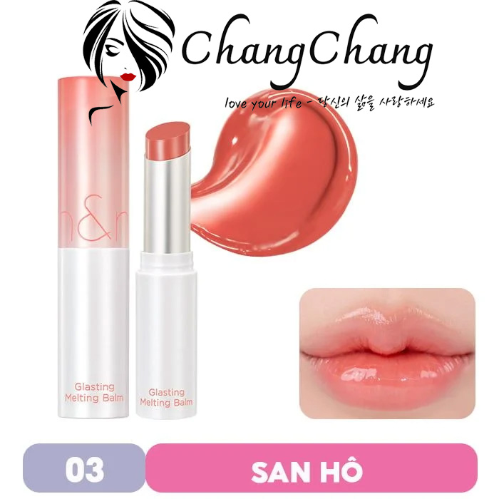 Son Dưỡng Romand Glasting Melting Balm Có Màu Thuần Chay #03 Sorbet Balm