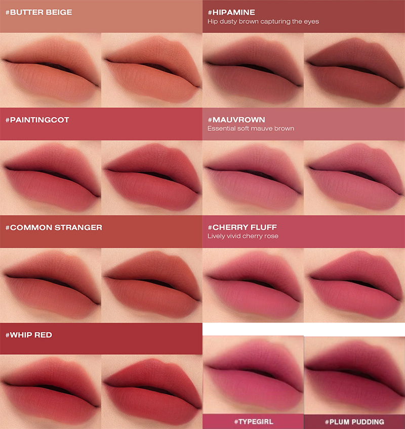 Hình ảnh minh họa củaSon Kem Lì 3CE Hazy Lip Clay Mịn Mượt Môi - #CHERRY FLUFF