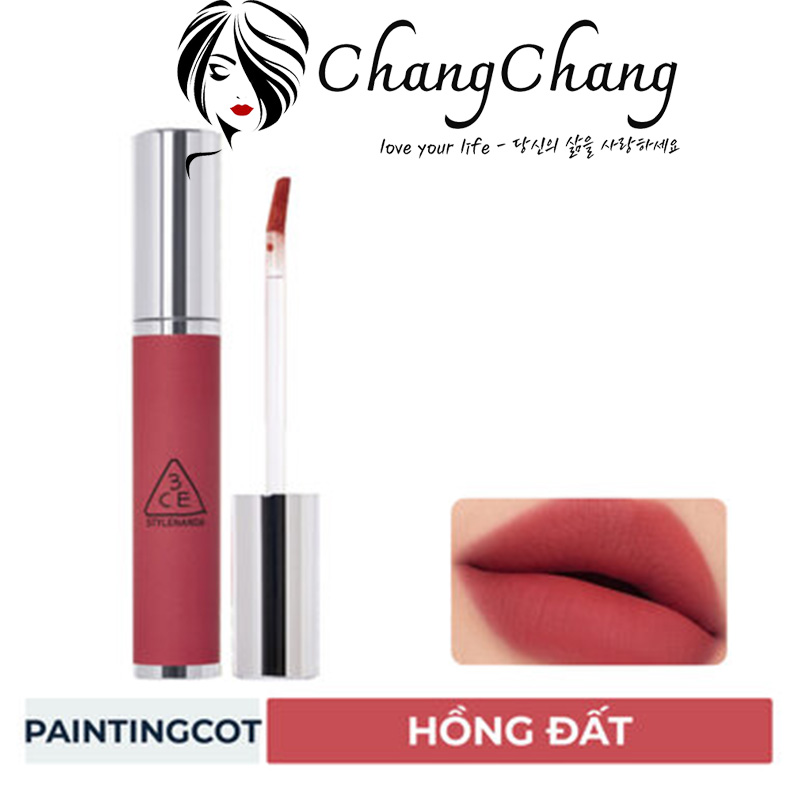 Son Kem Lì 3CE Hazy Lip Clay Mịn Mượt Môi - #PAINTINGCOT