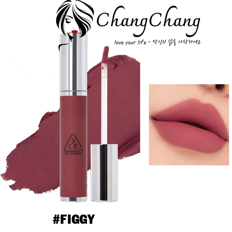 Son Kem Lì 3CE Hazy Lip Clay Mịn Mượt Môi - #FIGGY