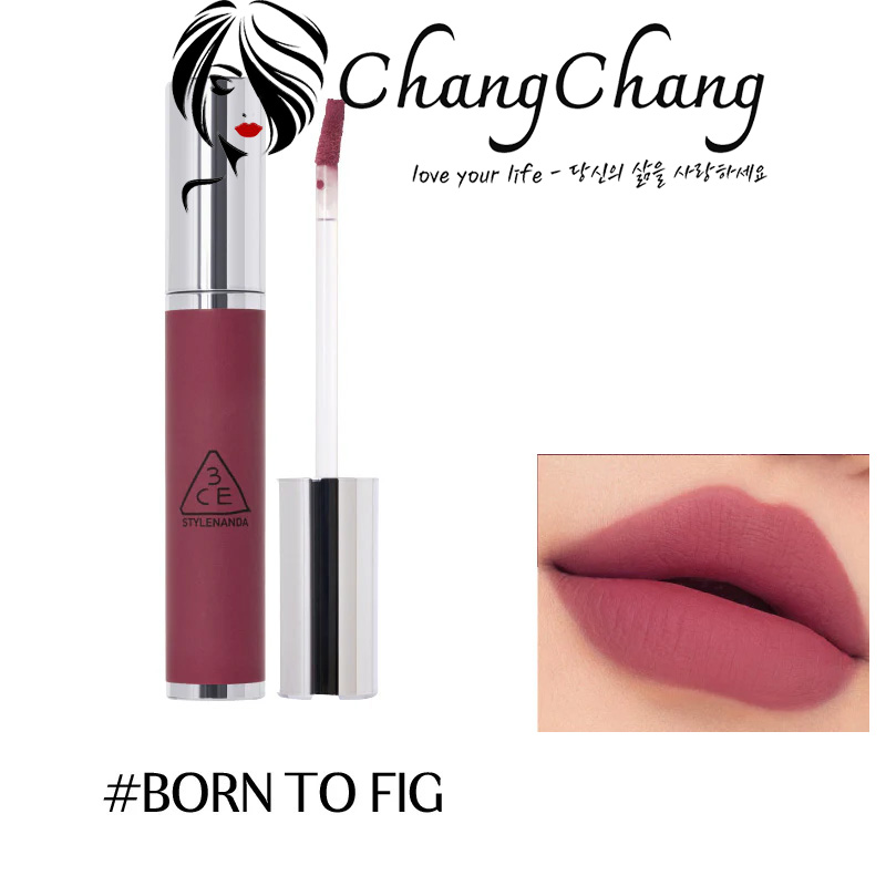 Son Kem Lì 3CE Hazy Lip Clay Mịn Mượt Môi - #BORN TO FIG