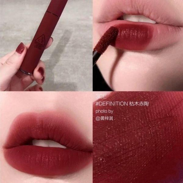 Hình ảnh minh họa củaSon Kem Lì 3CE Velvet Lip Tint - #Definition