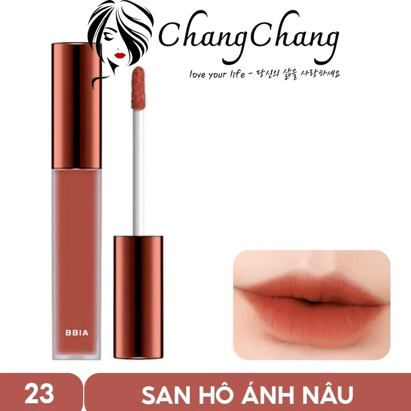 Son Kem Lì BBIA Last Velvet Lip Tint - #23 Romantic Note