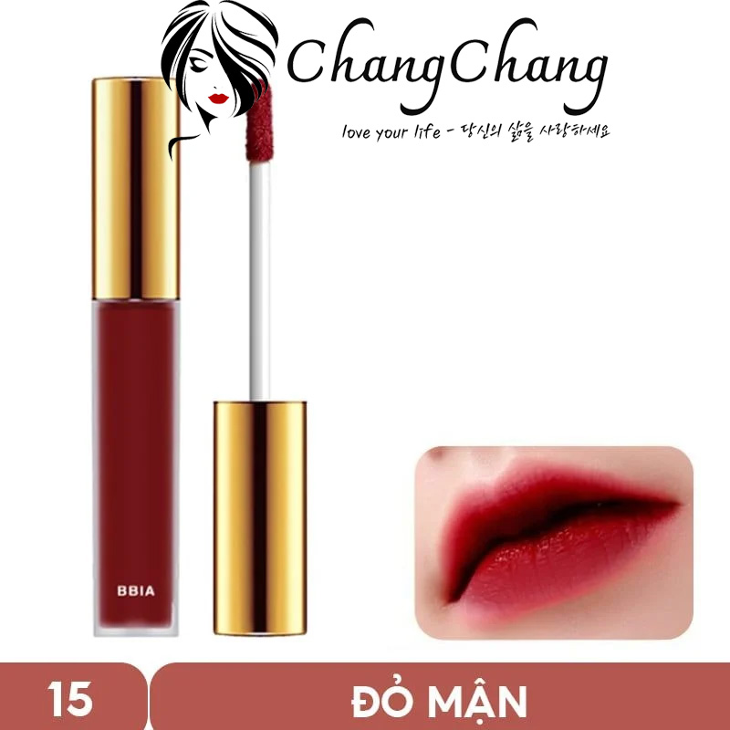 Son Kem Lì BBIA Last Velvet Lip Tint - #15 Egde Boss