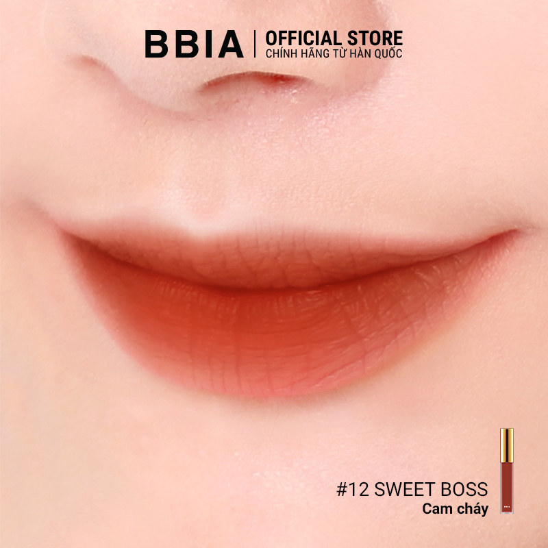 Hình ảnh minh họa củaSon Kem Lì BBIA Last Velvet Lip Tint - #12 Sweet Boss