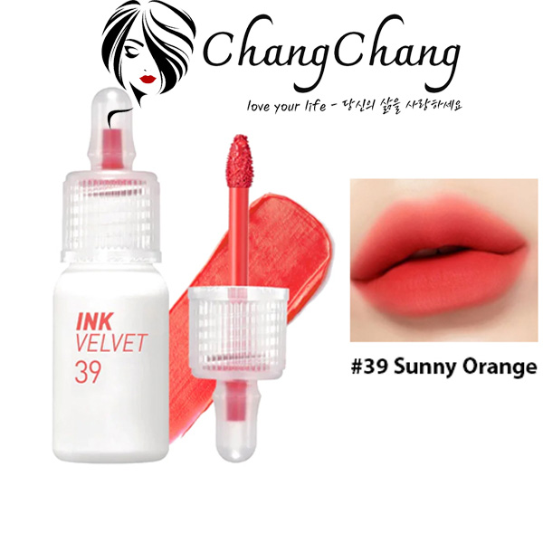 Son Kem Peripera Ink Velvet #39 Sunny Orange