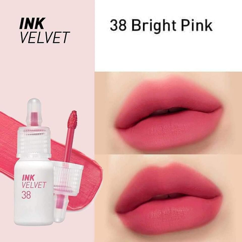 Hình ảnh minh họa củaSon Kem Peripera Ink Velvet #38 Bright Pink