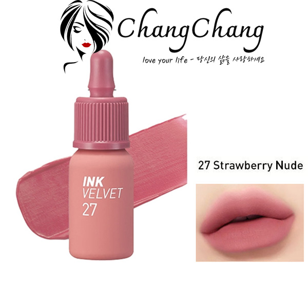 Son Kem Peripera Ink Velvet #27 Strawberry Nude