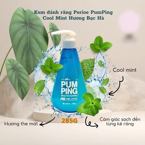 Hình ảnh minh họa củaKem Đánh Răng PERIOE PUMPING 285g 