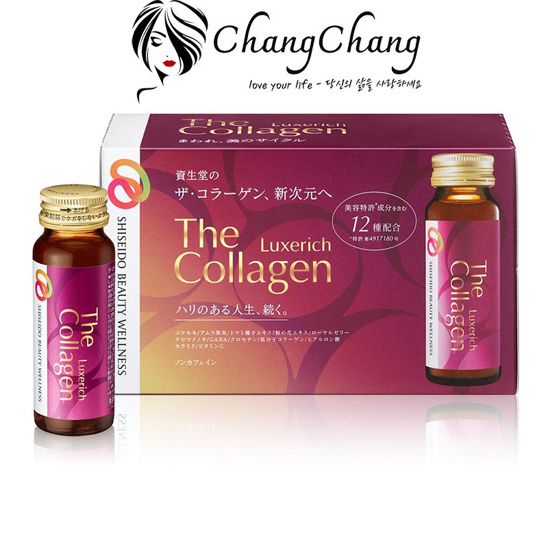 Nước Uống Đẹp Da The Collagen Shiseido Luxerich