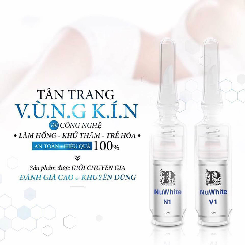 Hình ảnh minh họa củaKem làm hồng vùng kín Nuwhite V1 Mibiti Prudente 5ml