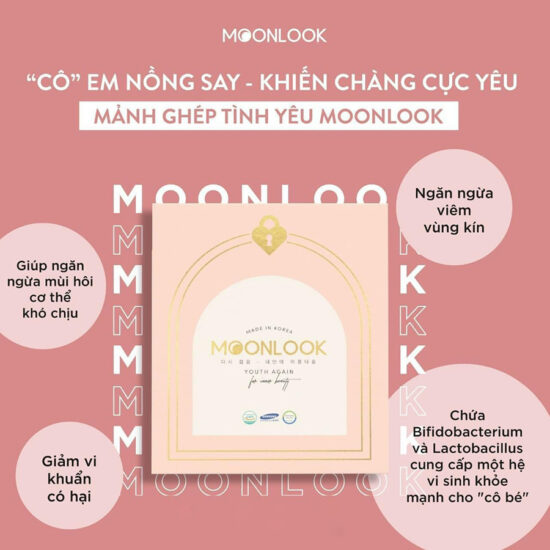 Hình ảnh minh họa củaViên đặt phụ khoa MoonLook Hàn Quốc