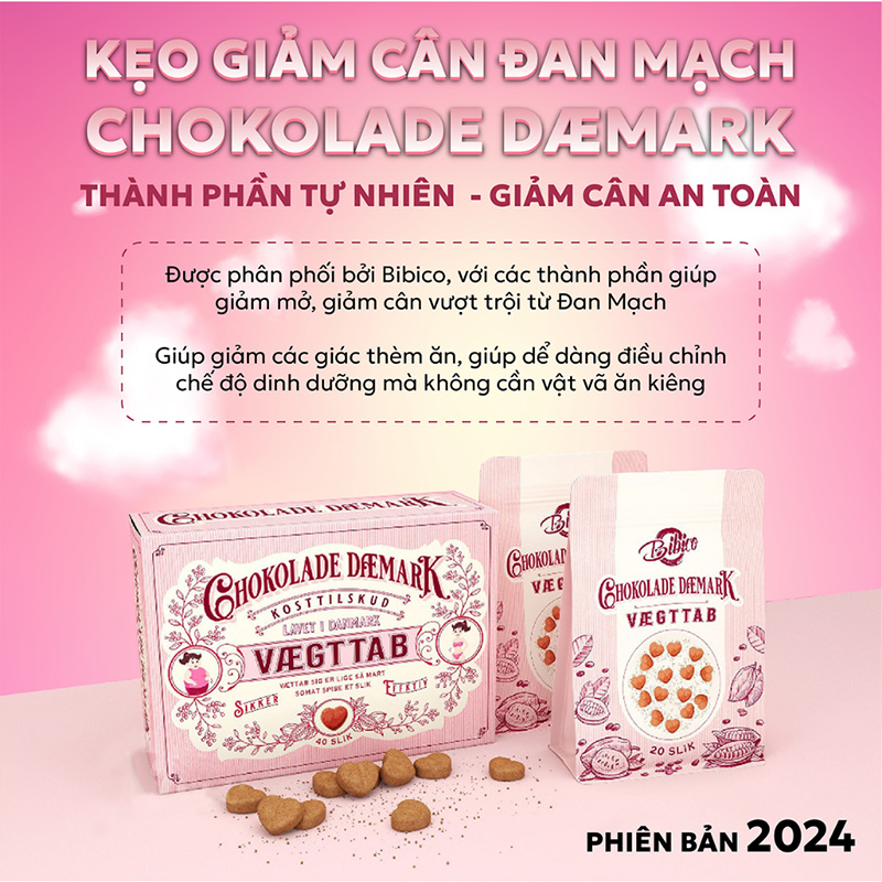 Hình ảnh minh họa củaKeo Giảm Cân Socola Đan Mạch