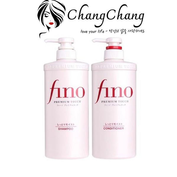 Cặp dầu gội xả Shiseido Fino Premium Touch hỗ trợ phục hồi tóc hư tổn