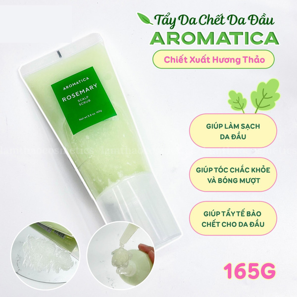 Hình ảnh minh họa củaTẩy Tế Bào Chết Da Đầu Aromatica Từ Hương Thảo