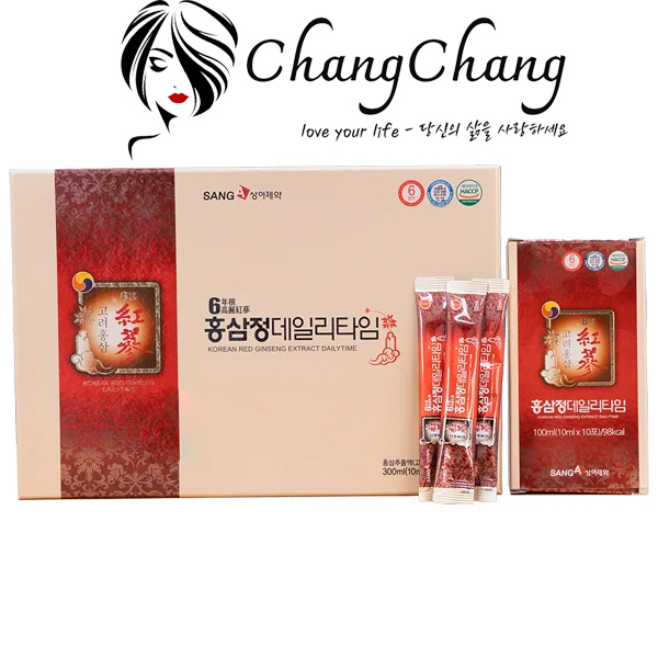 Tinh chất hồng sâm Sanga cô đặc cho người lớn 10ml x 30 gói