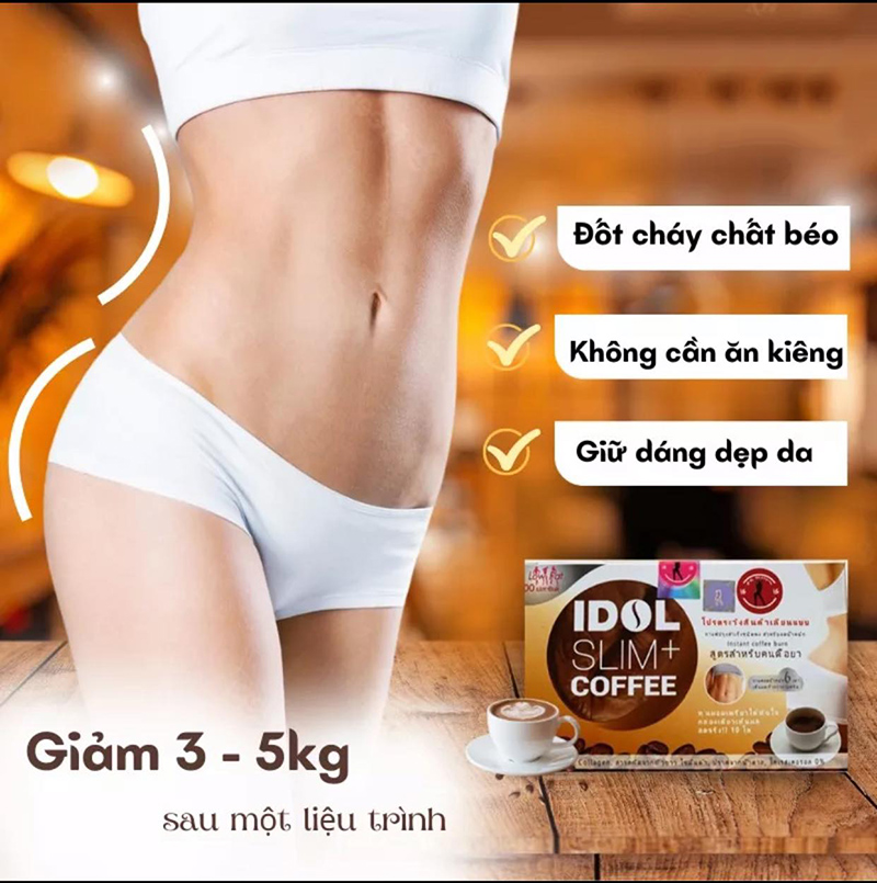 Hình ảnh minh họa củaCà Phê Giảm Cân Idol Slim Thái Lan