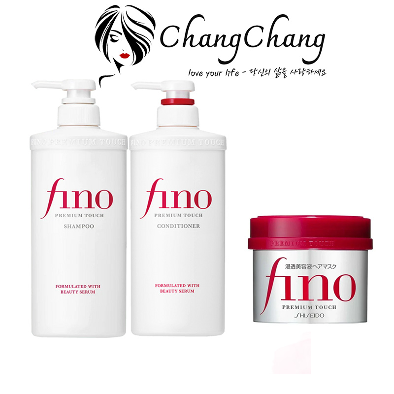 Set dầu gội xả Shiseido Fino Premium Touch + Kem Ủ Tóc Fino Premium Touch