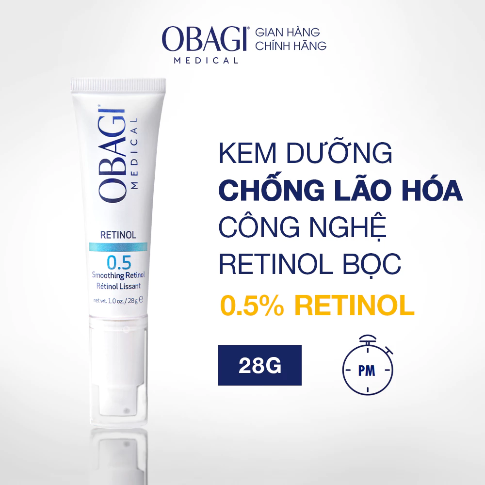 Hình ảnh minh họa củaKem Chống Lão Hóa Hỗ Trợ Trị Mụn Obagi Retinol 360 0.5%