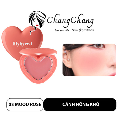 Má Hồng Dạng Kem Lilybyred Luv Beam Cheek Balm #03 Mood Rose
