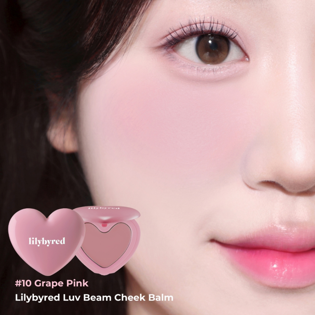Hình ảnh minh họa củaMá Hồng Dạng Kem Lilybyred Luv Beam Cheek Balm #010 Grape Pink