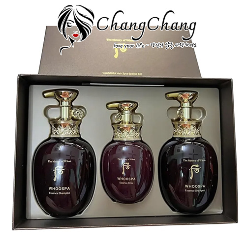 Set Dầu gội Whoo Spa Essence Shampoo Chăm Sóc Da Đầu Phục Hồi Tóc Hư Tổn