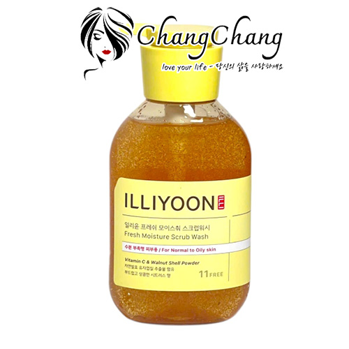 Sữa tắm tẩy tế bào chết toàn thân Illiyoon Fresh Moisture Scrub Body Wash 400ml